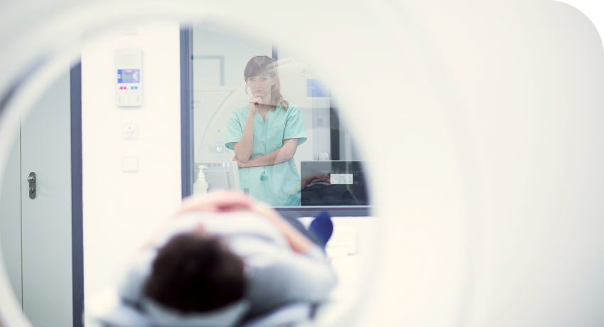 MRI 검사 일러스트